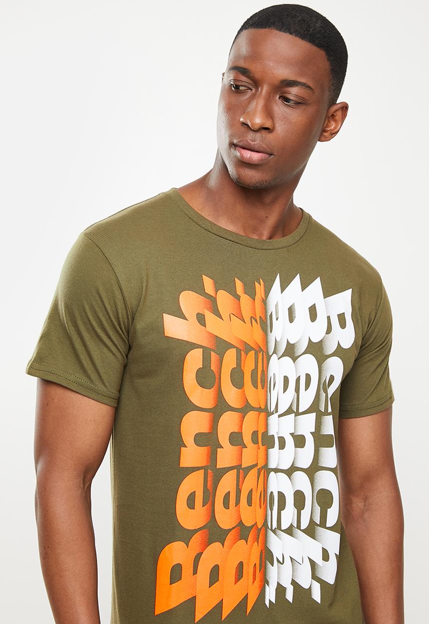 Bench - Bentley short sleeve tee - dark army
