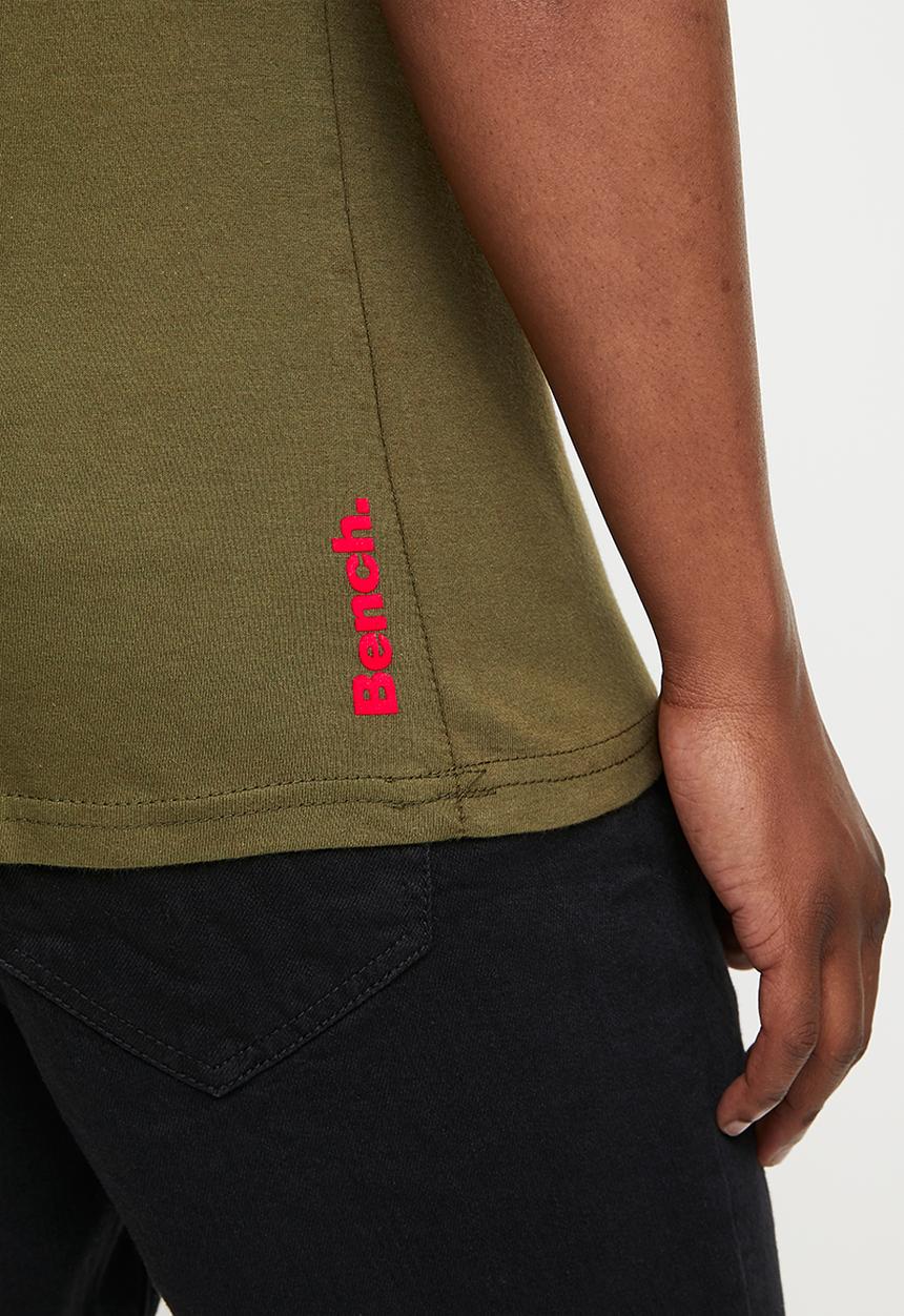 Bench - Bentley short sleeve tee - dark army