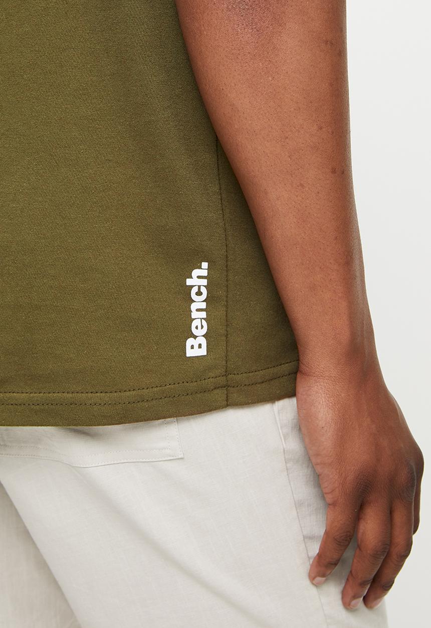 Bench - Swirl short sleeve tee - dark army