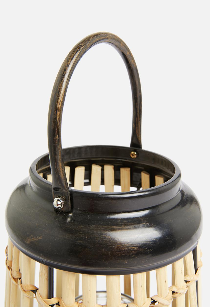 H&S - Aria metal lantern-black
