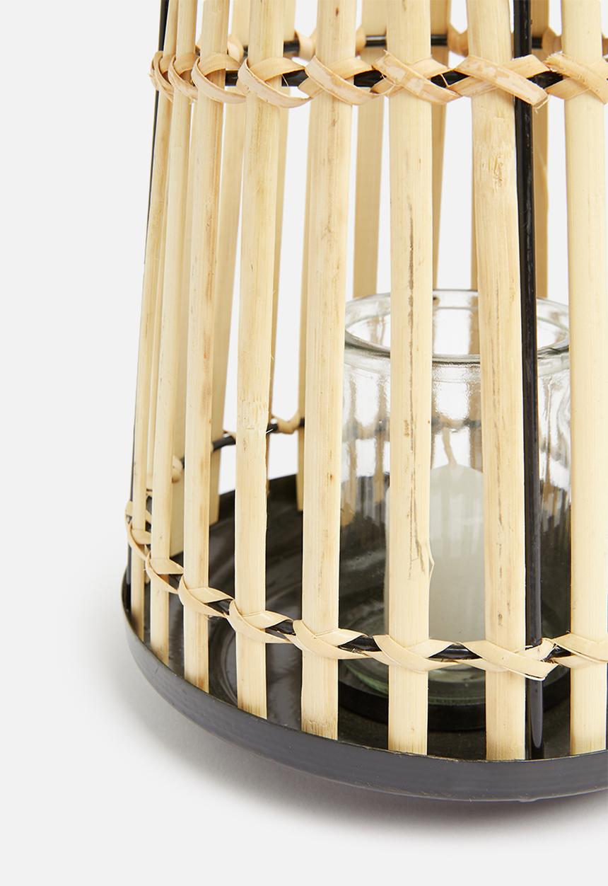 H&S - Aria metal lantern-black