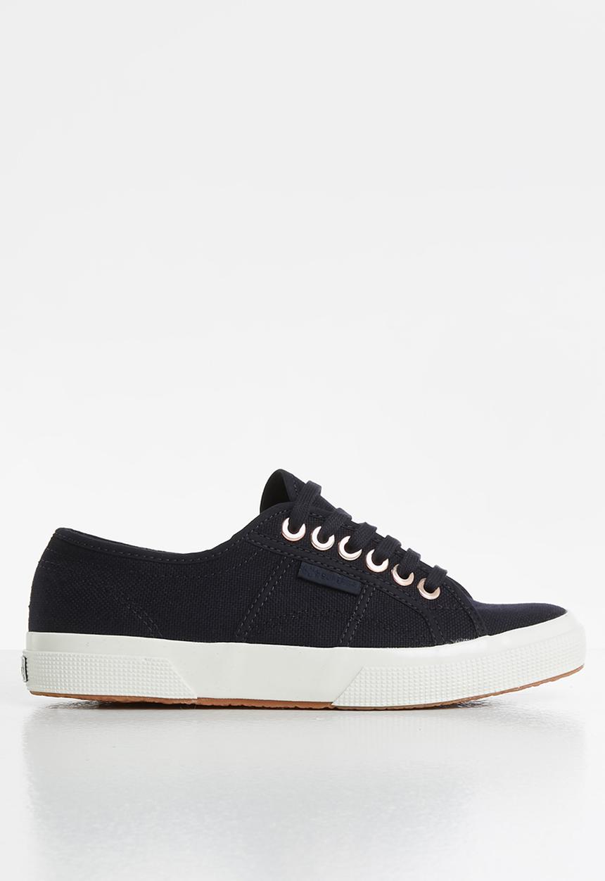 SUPERGA - 2750 big eyelets canvas - aav blue anthracite