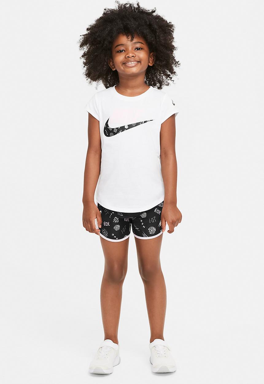 Nike - Nike girls iconclash aop tempo short - black