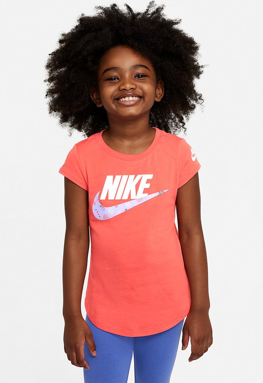 Nike - Nike girls futura mini monogram - peach 