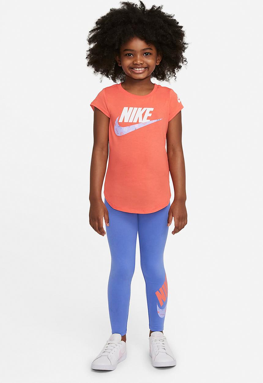 Nike - Nike girls futura mini monogram - peach 