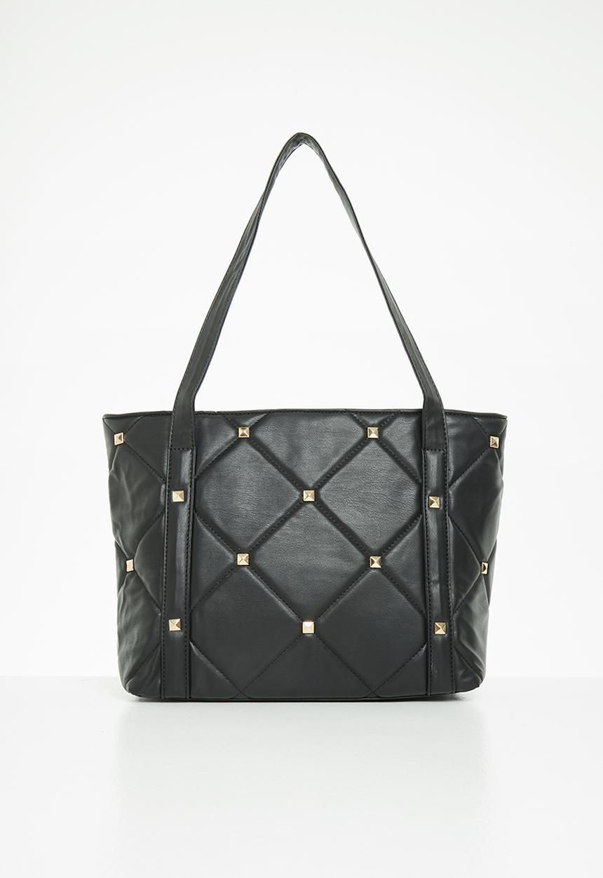 Superbalist - Kylie studded tote bag - black