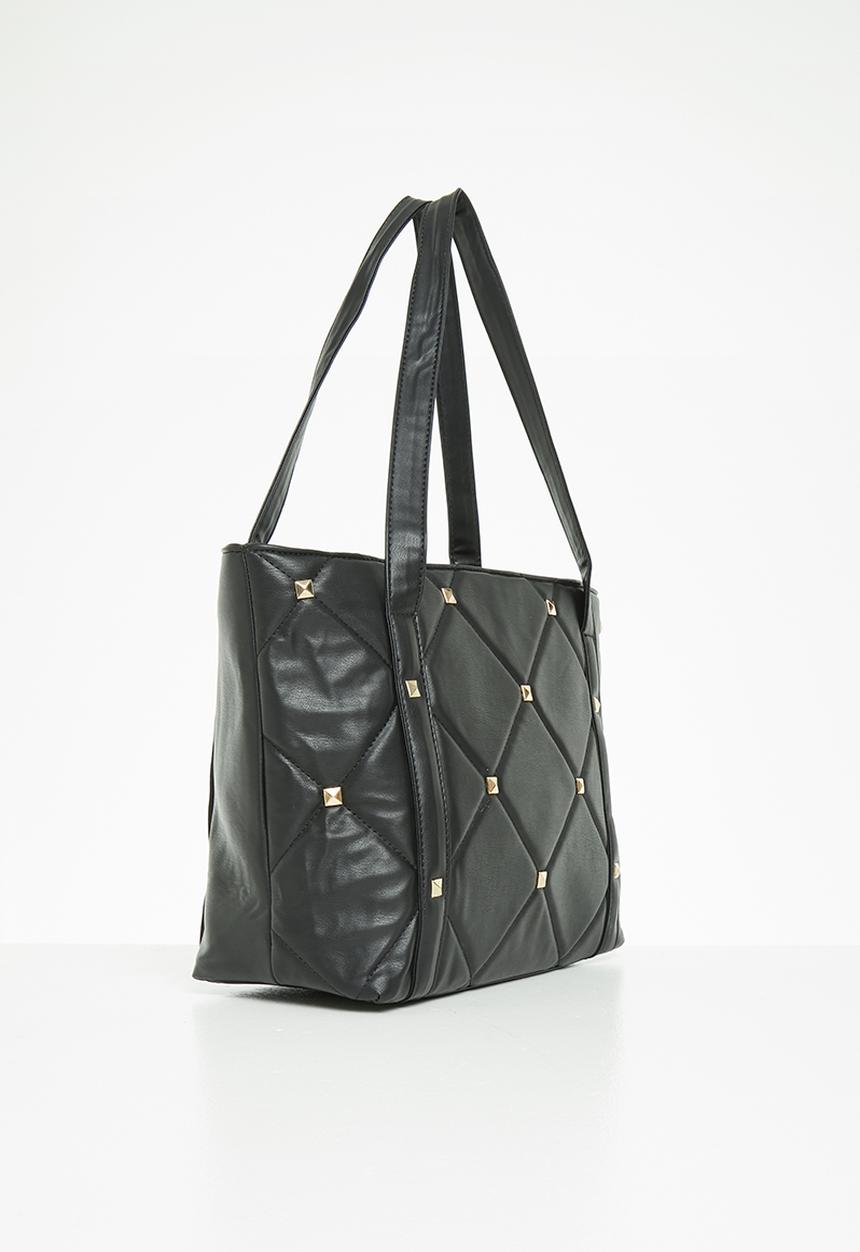 Superbalist - Kylie studded tote bag - black