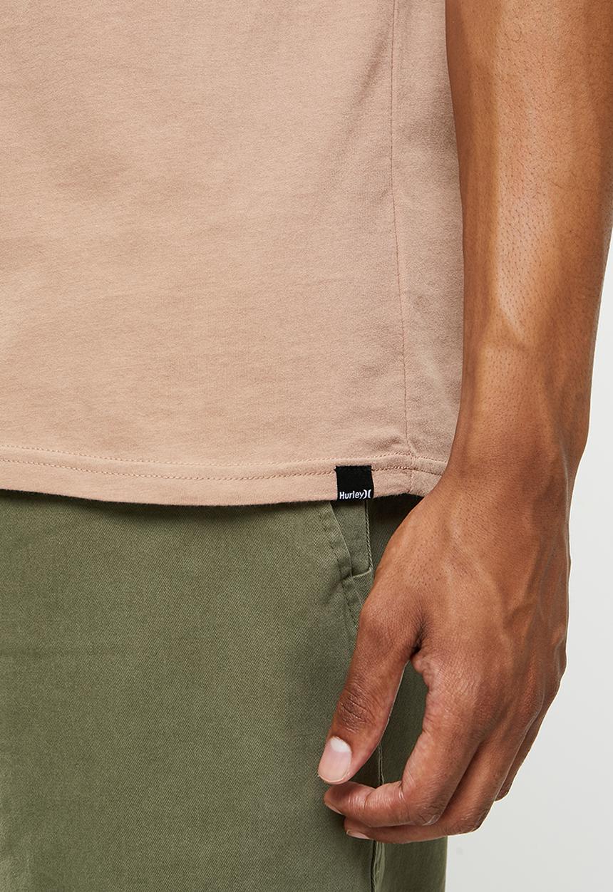 Hurley - Evd wsh core oao solid tee - desert dust