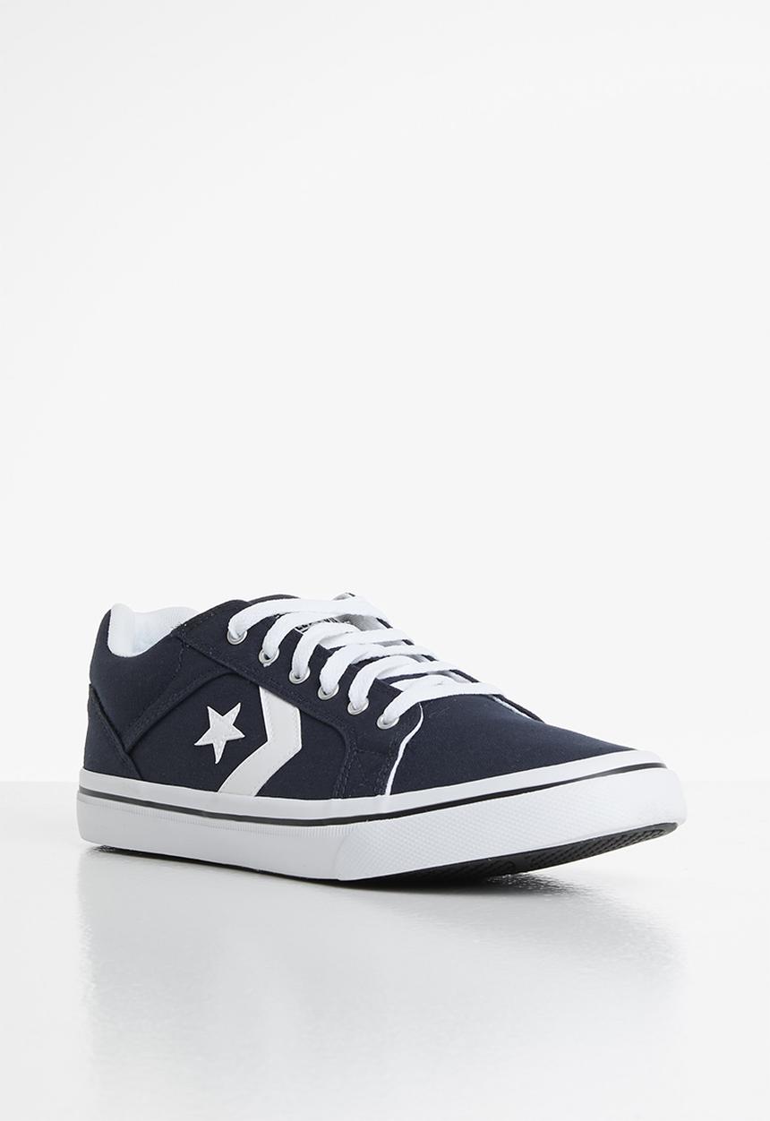 Converse - Converse el distrito 2.0 canvas ox - obsidian/white/black - twisted varsity