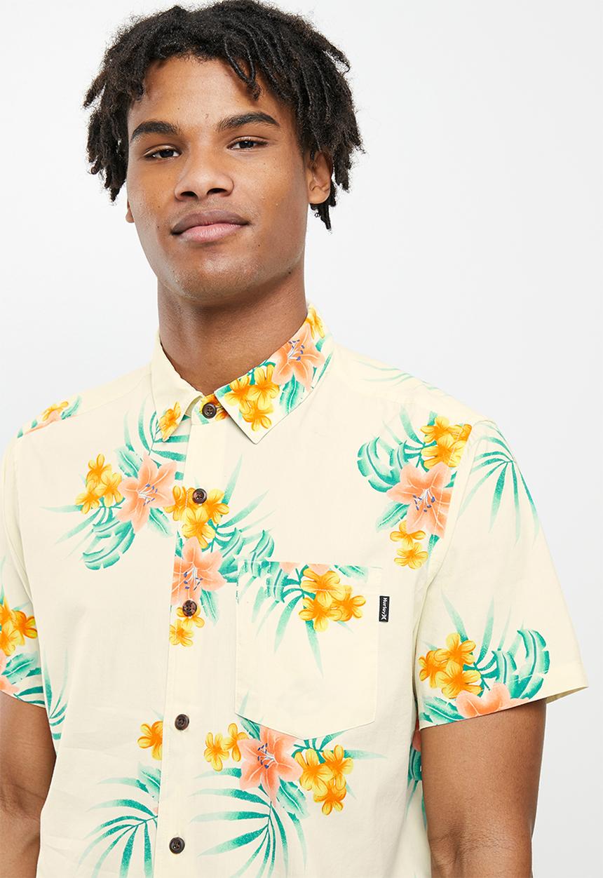 Hurley - Rincon short sleeve - ecru