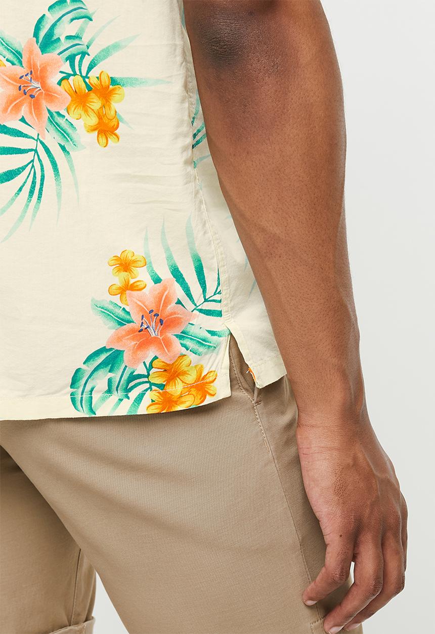 Hurley - Rincon short sleeve - ecru
