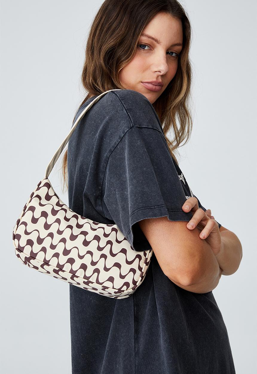 Rubi - Nadia underarm bag - chocolate