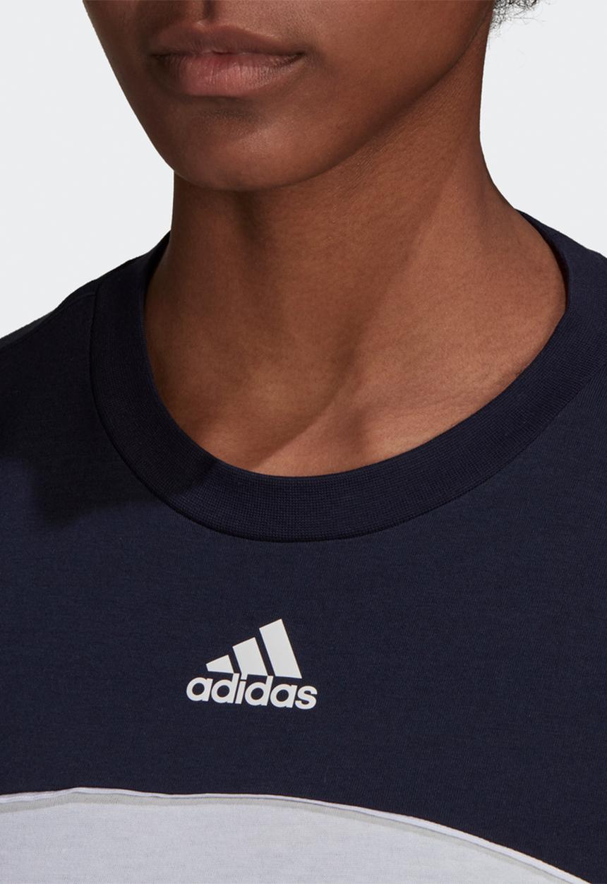 adidas Performance - Cbt perfomance short sleeve tee - navy & white 