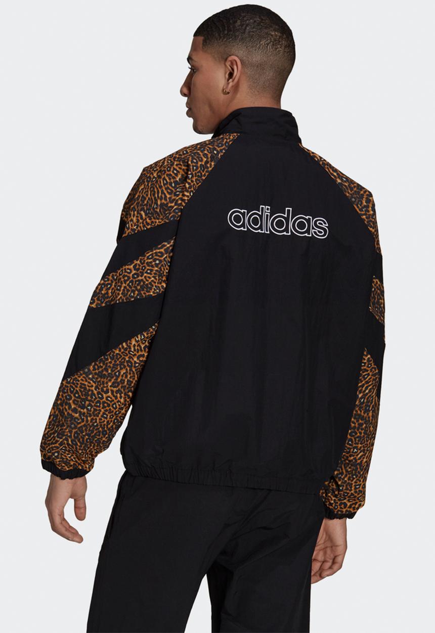 adidas Originals - SPRT ANIMAL PRINT SHARK WOVEN TRACK TOP - multi 