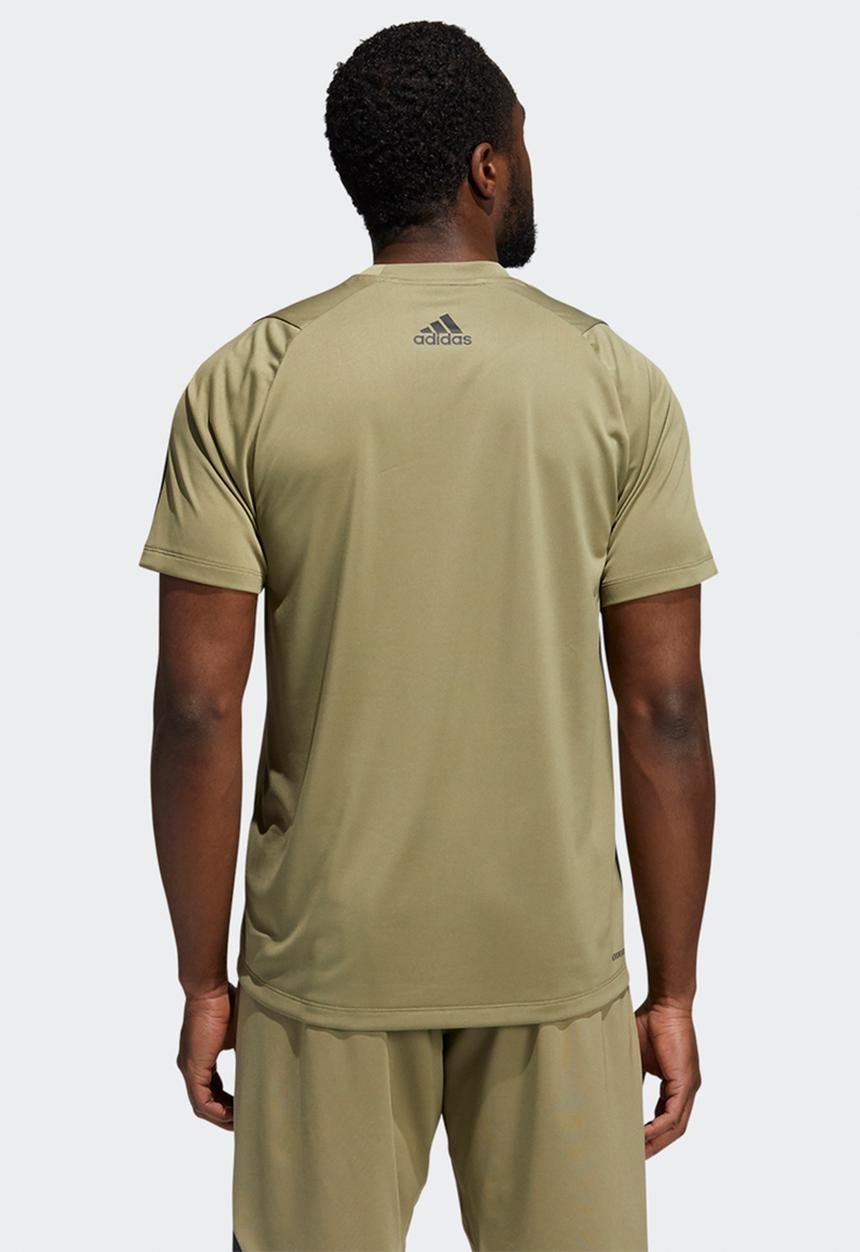 adidas Performance - FREELIFT  3 bar tee - green