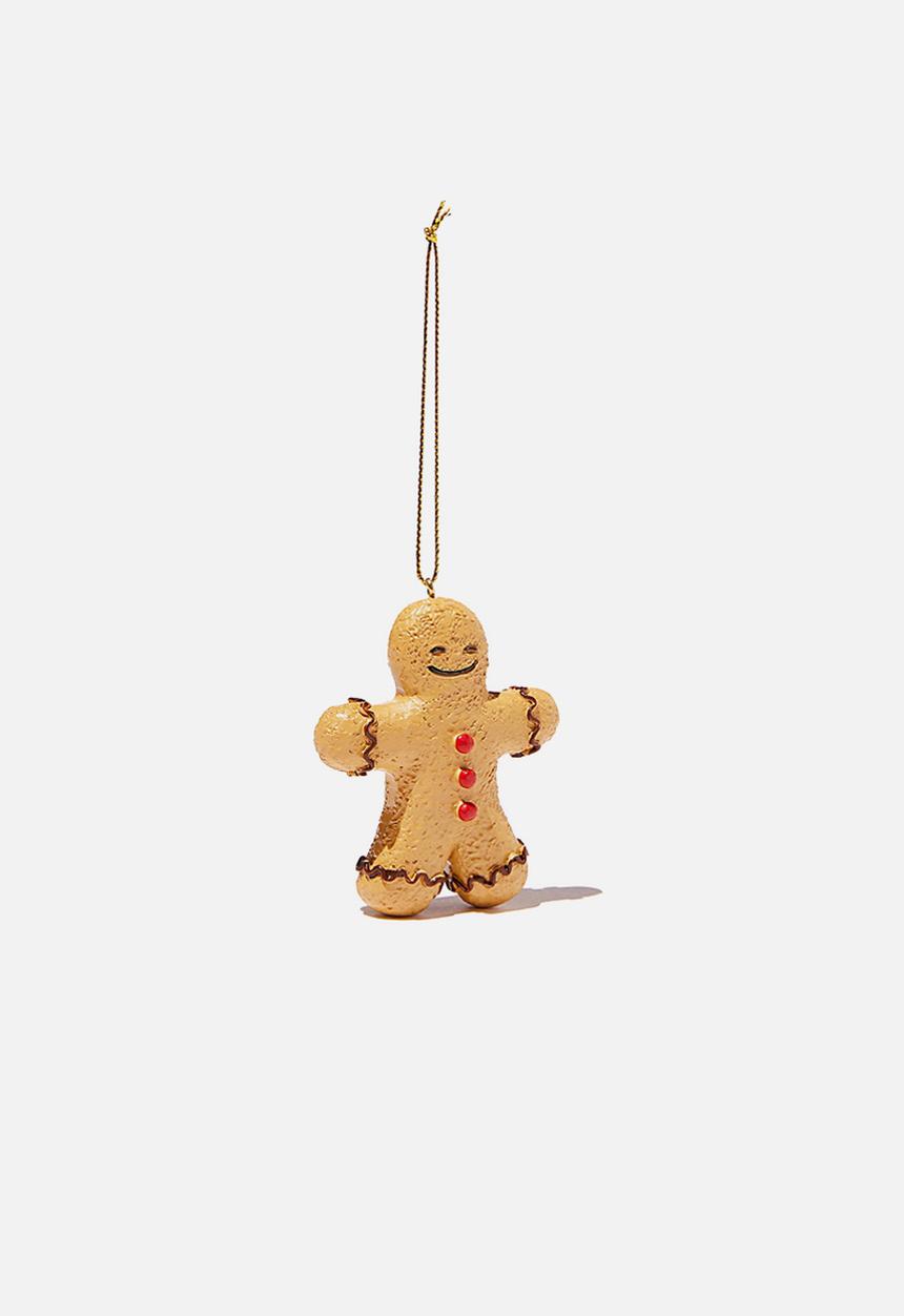 Typo - Resin christmas ornament-baked gingy