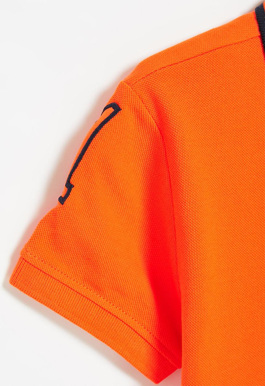 POLO - Boys kyle numerical golfer - orange