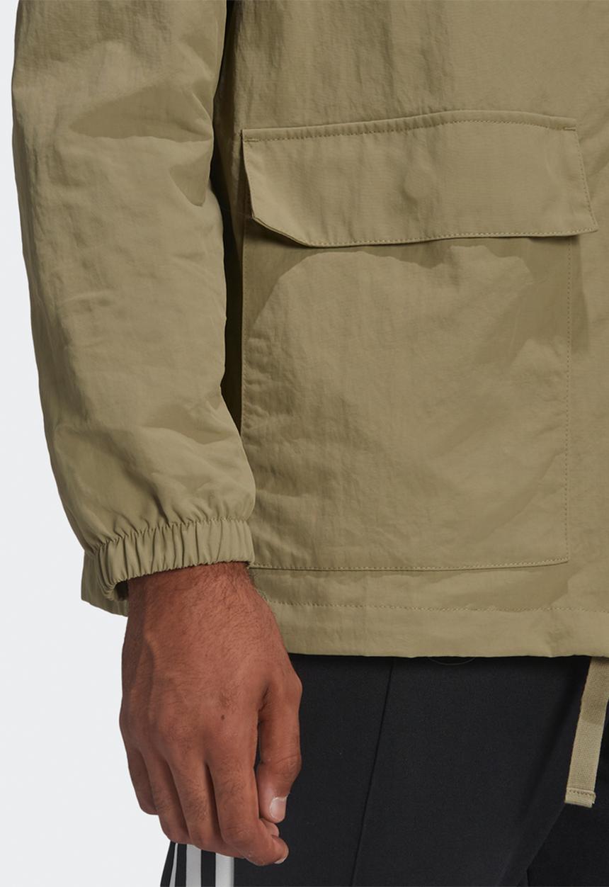 adidas Originals - Trefoil 'area 33' Coach Jacket - khaki green 