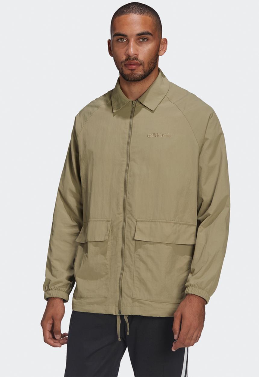 adidas Originals - Trefoil 'area 33' Coach Jacket - khaki green 