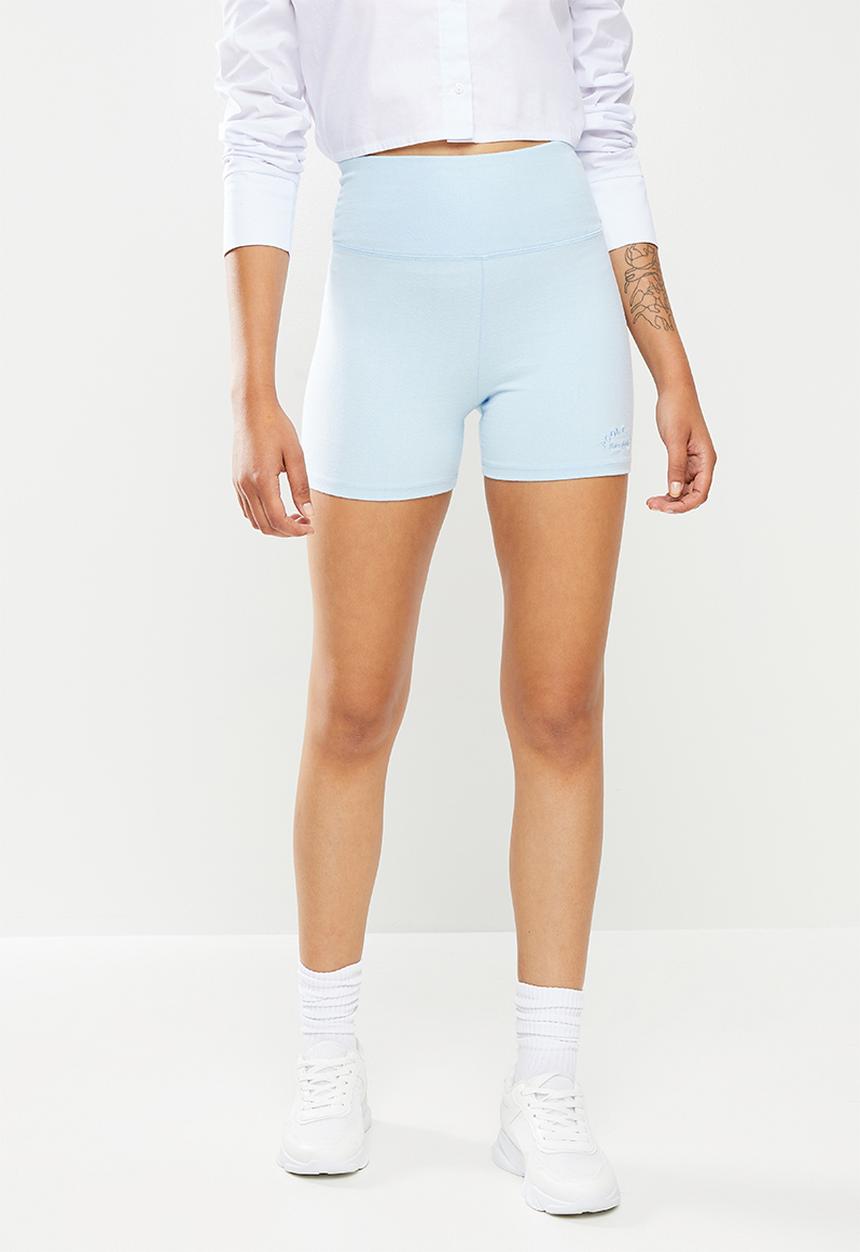 Factorie - Cheeky high waisted printed bike short - skyway/pool club
