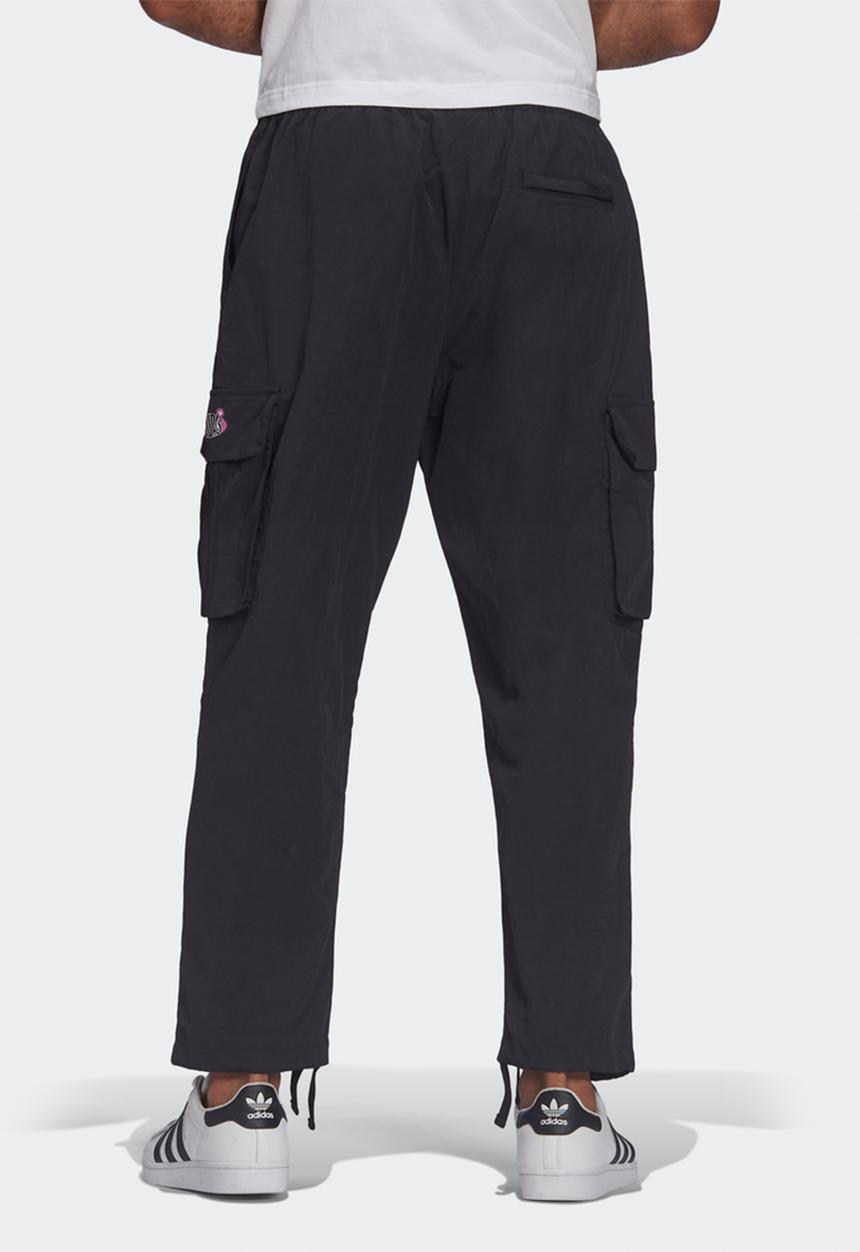 adidas Originals - TREFOIL A33 CARGO PANTS - black 