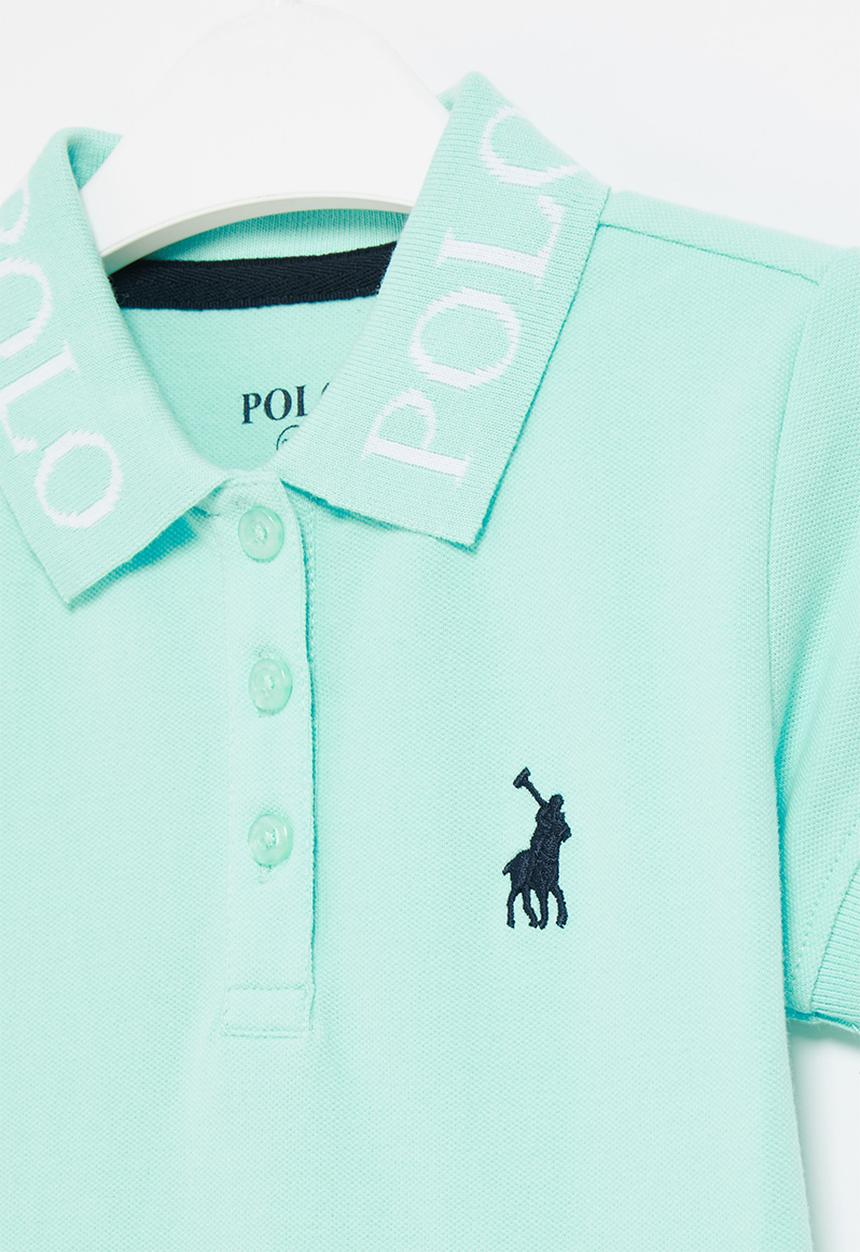 POLO - Girls zoe golfer - light blue