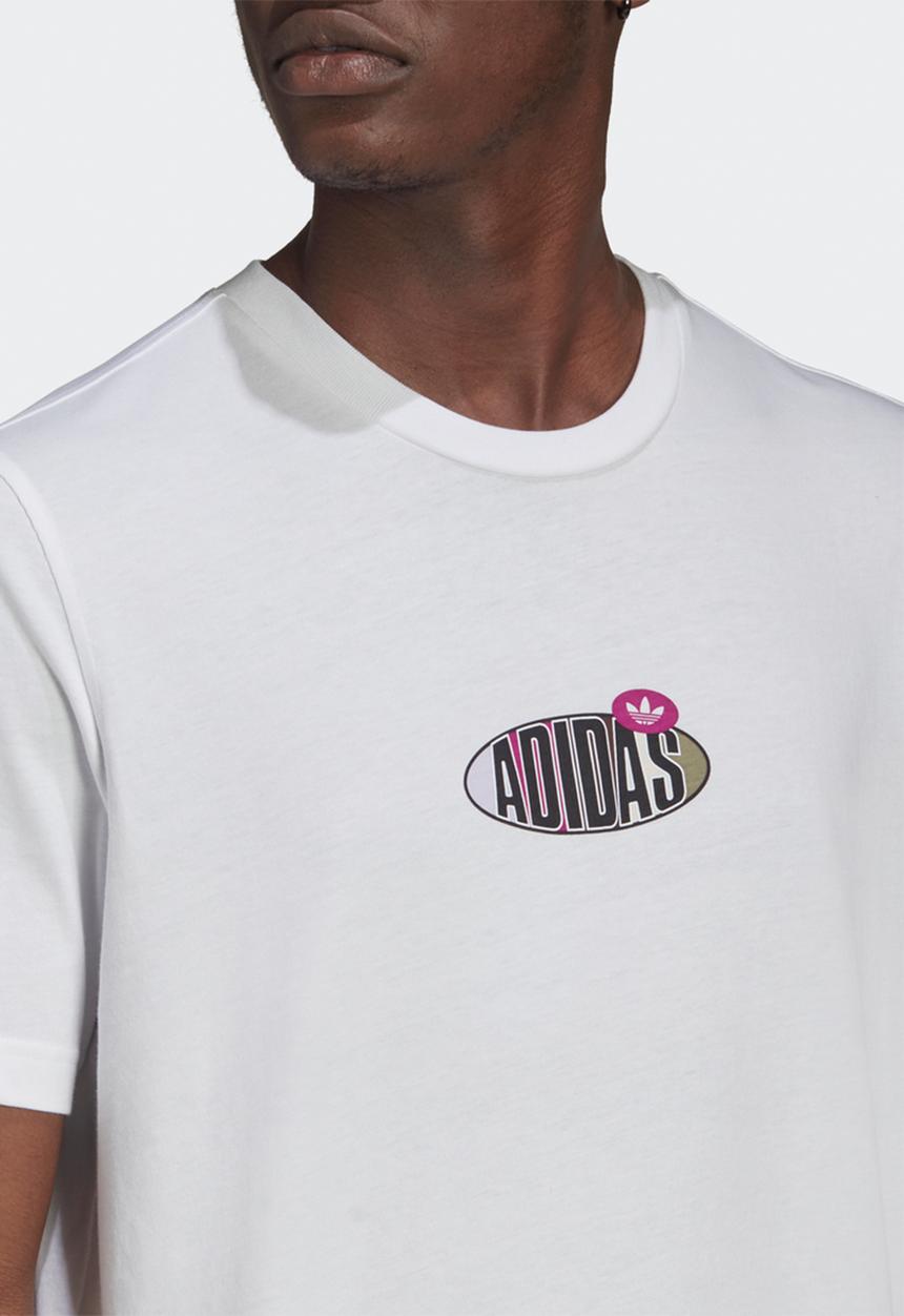 adidas Originals -  Trefoil Area 33 Mens Tee - white