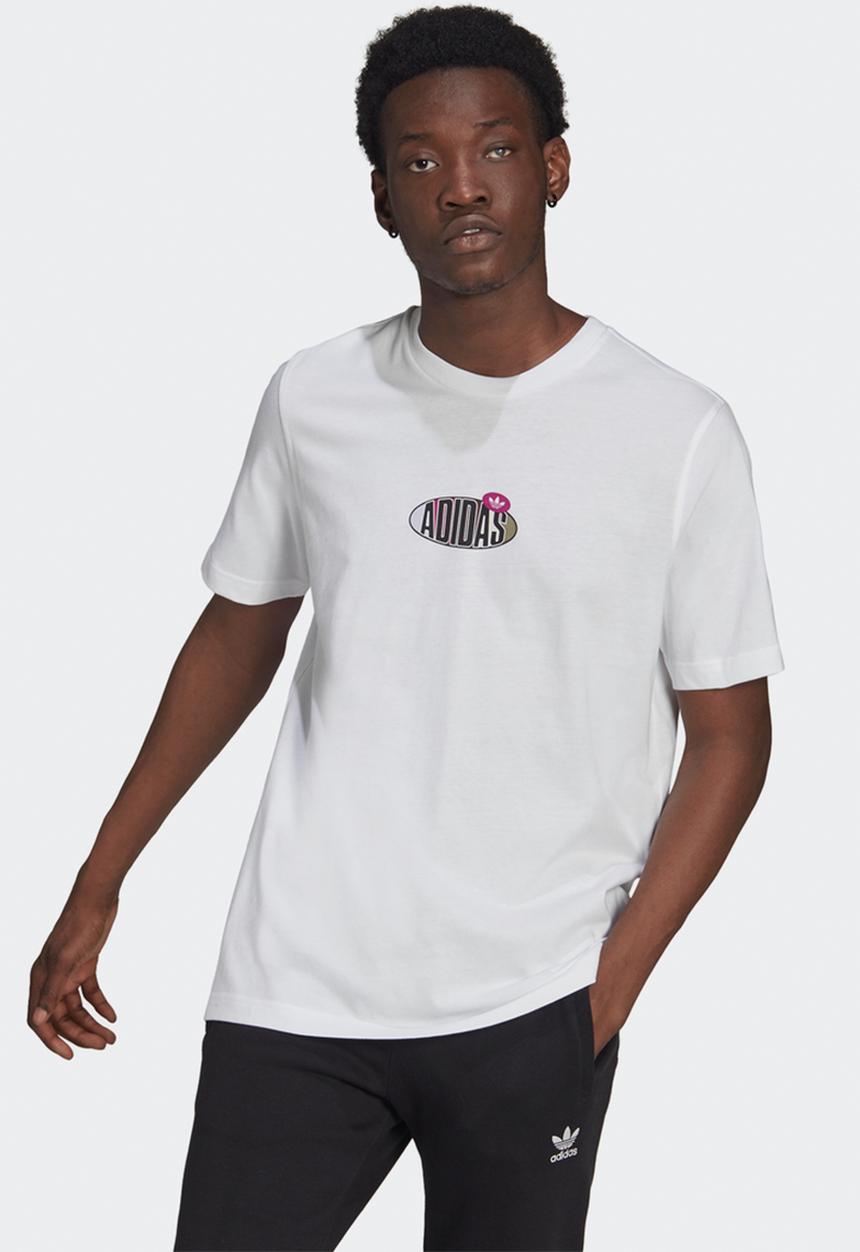 adidas Originals -  Trefoil Area 33 Mens Tee - white