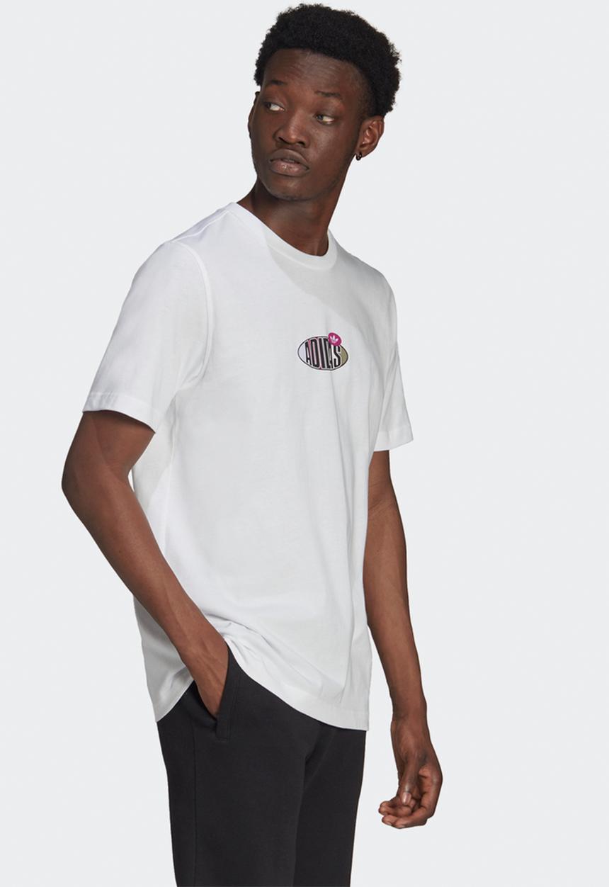 adidas Originals -  Trefoil Area 33 Mens Tee - white