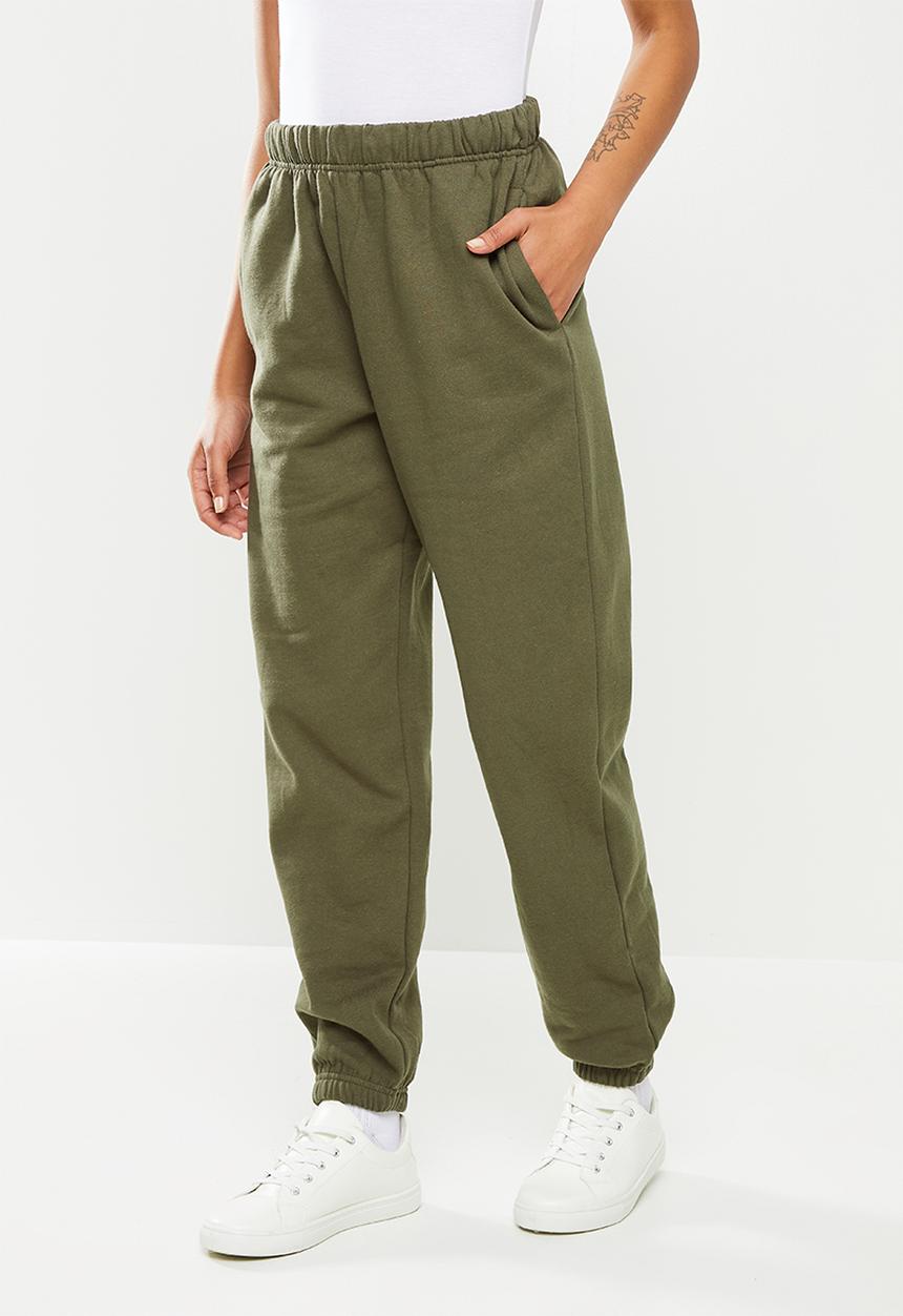 Cotton On - Classic sweatpant - dusty olive