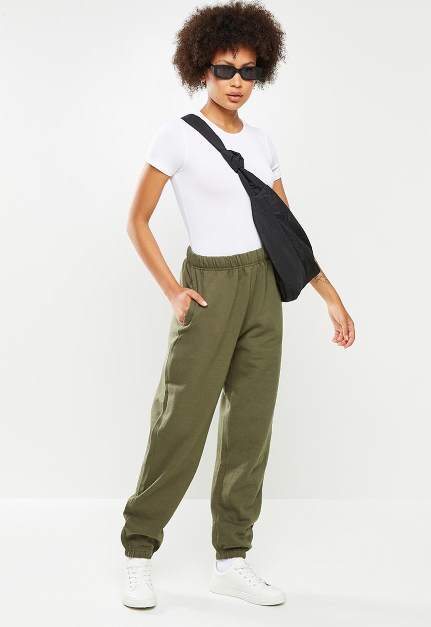 Cotton On - Classic sweatpant - dusty olive