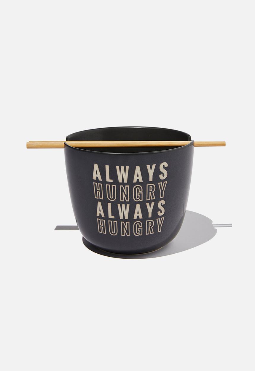 Typo - Feed me bowl-always hungry always hungry black