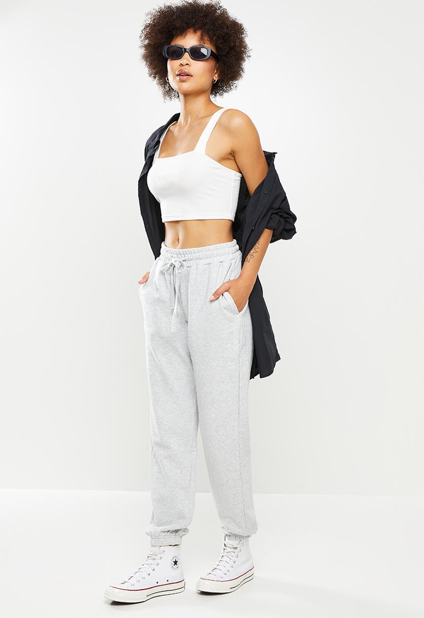 Cotton On - Freestyle trackpant - light grey marle