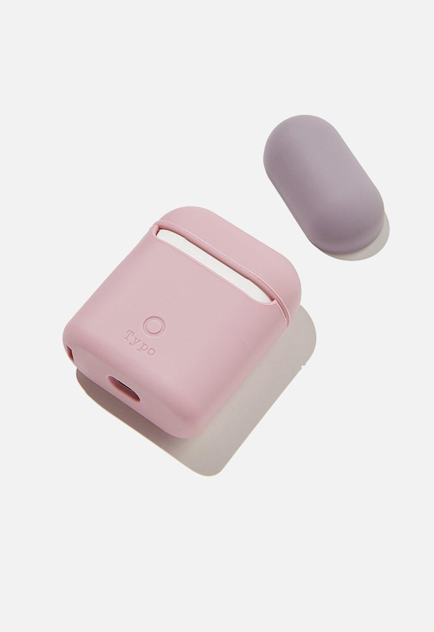 Typo - Ear bud sleeve-dusty lilac & lavender
