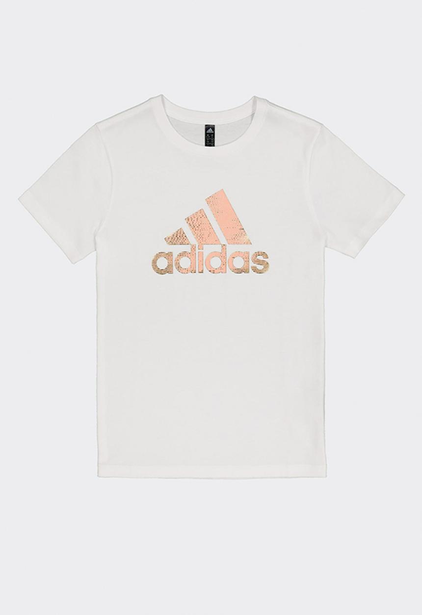 adidas Performance - G fl mntg t y - white/gold foil