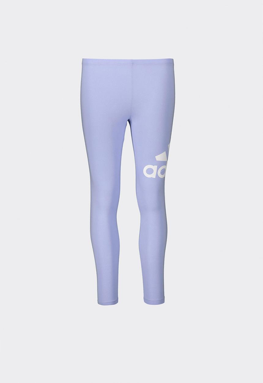 adidas Performance - Y g bl leggings - violet tone & white