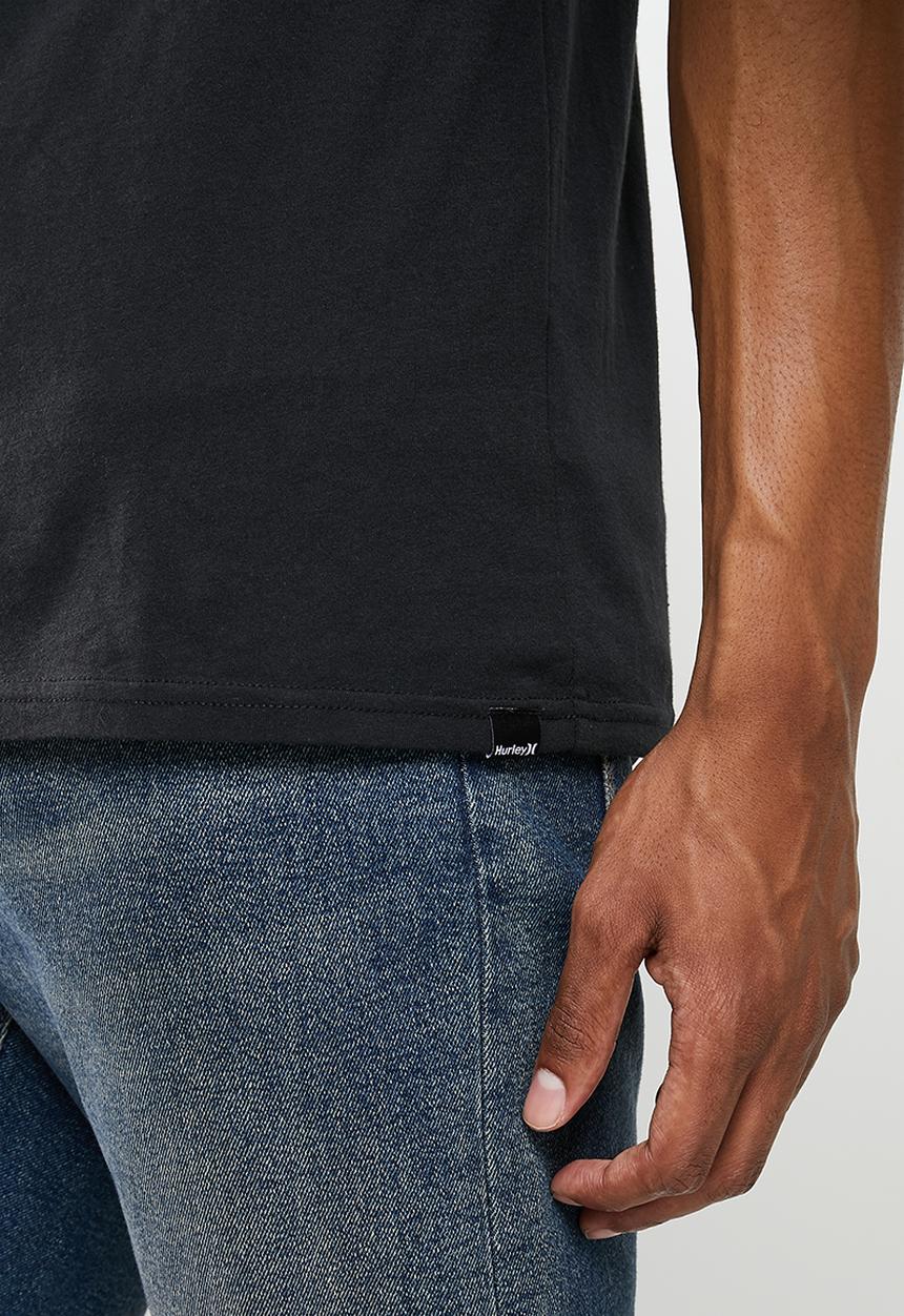 Hurley - Evd wsh core oao solid tee - black