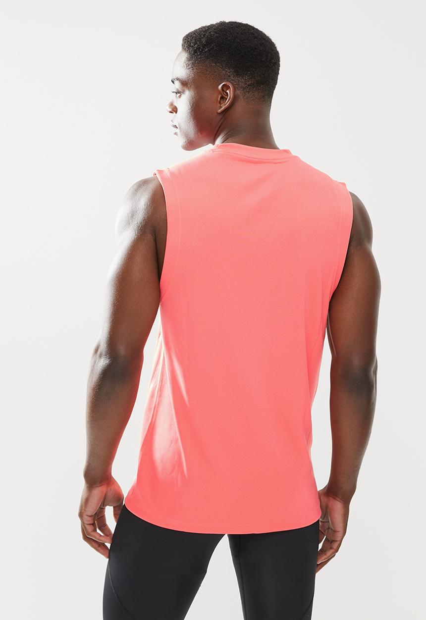 adidas Performance - Aero 3s sl tee  - coral
