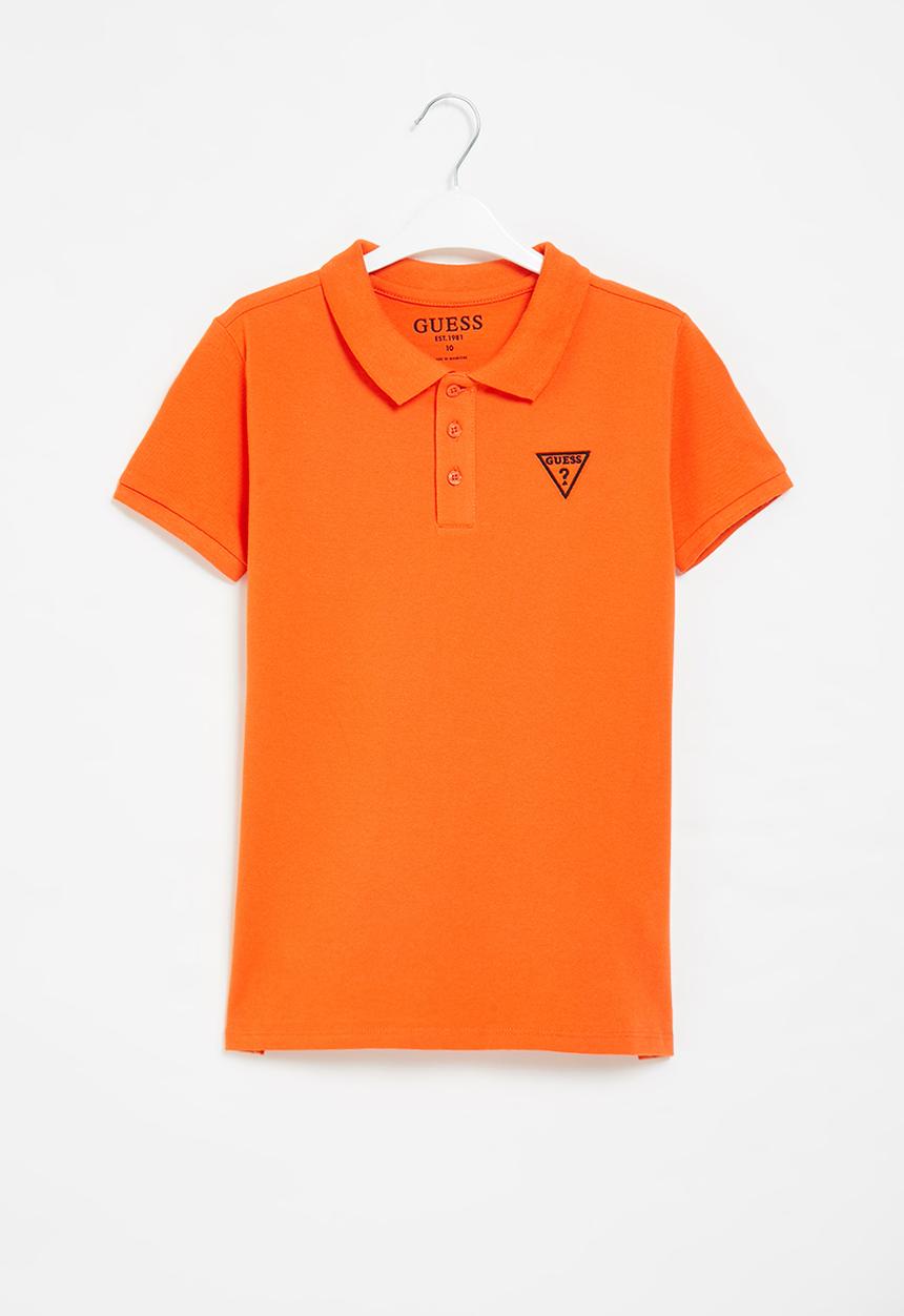 GUESS - Core embroieder golfer - orange