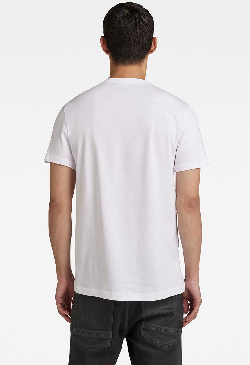 G-STAR - Graphic 9 r short sleeve tee - white