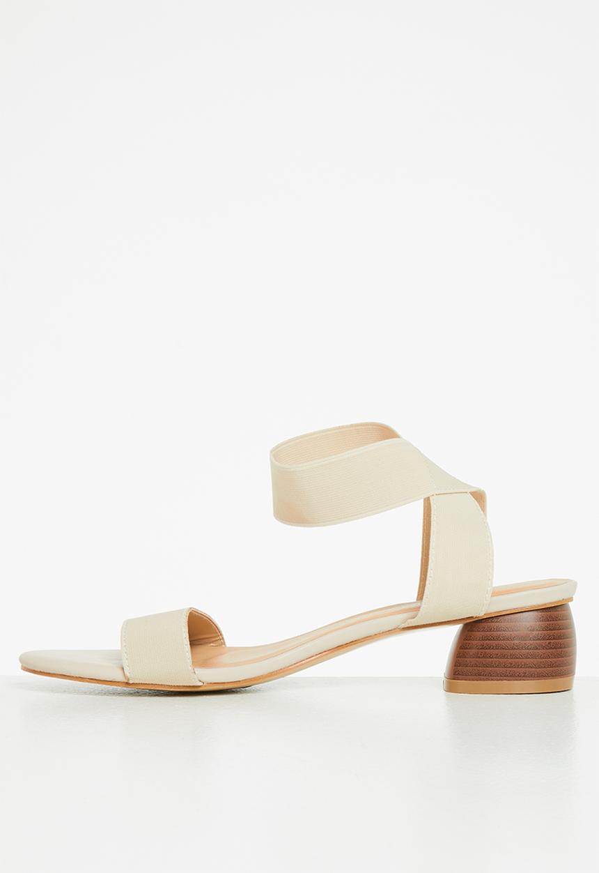 Superbalist - Jupiter open-block heel - neutral 