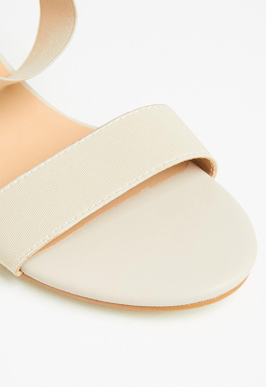 Superbalist - Jupiter open-block heel - neutral 
