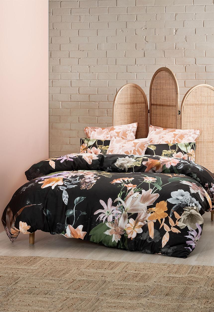 Linen House - Noelani duvet cover set - neutral