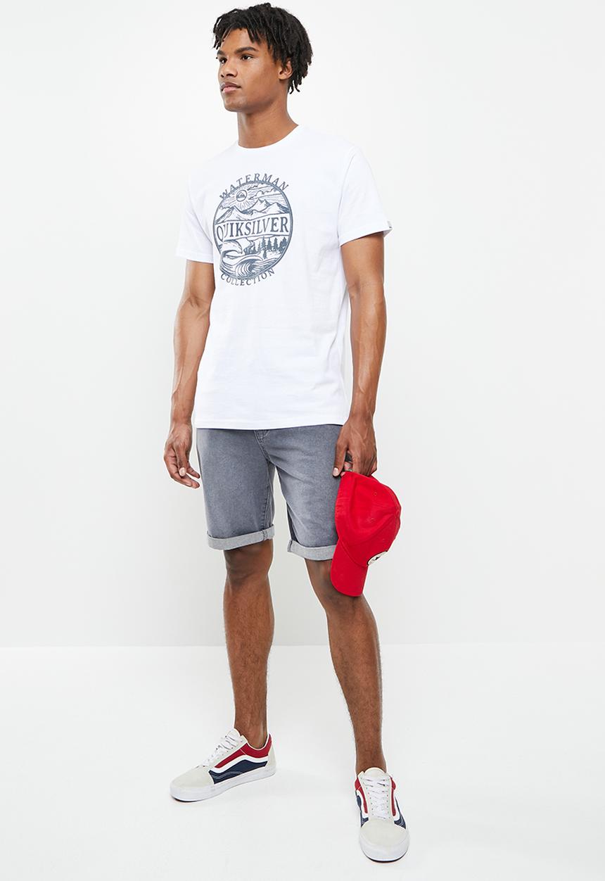 Quiksilver - Undertow ss - white