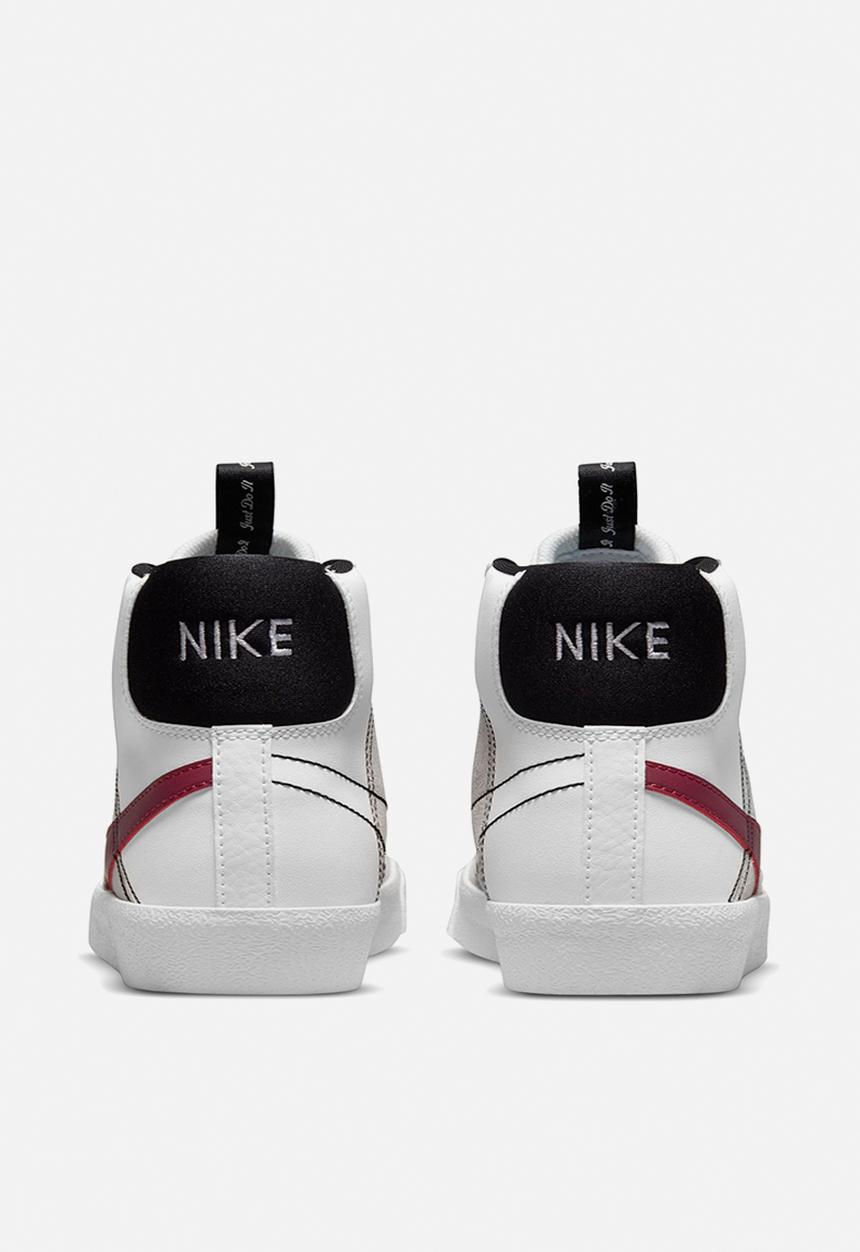 Nike - Kids Nike blazer mid '77 se d - white/rush maroon-black-summit white