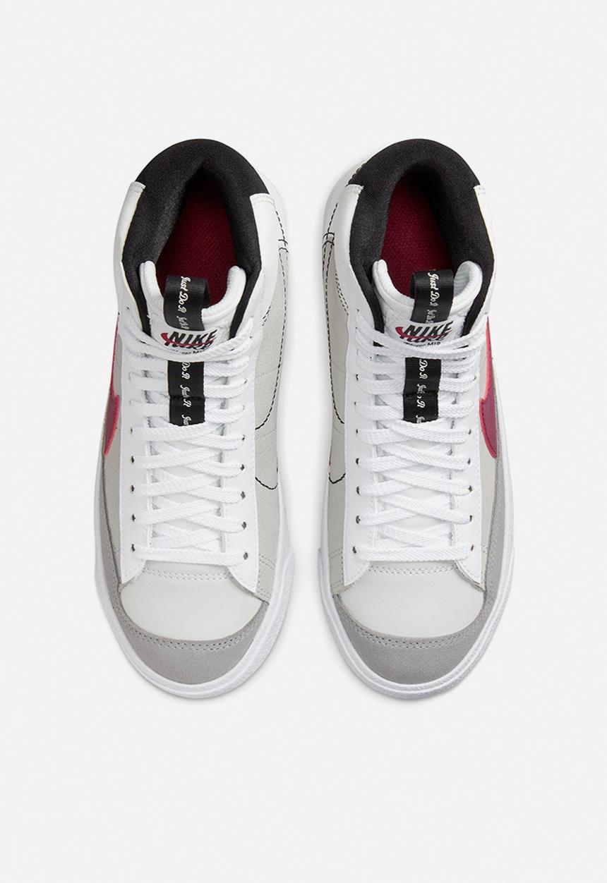 Nike - Kids Nike blazer mid '77 se d - white/rush maroon-black-summit white