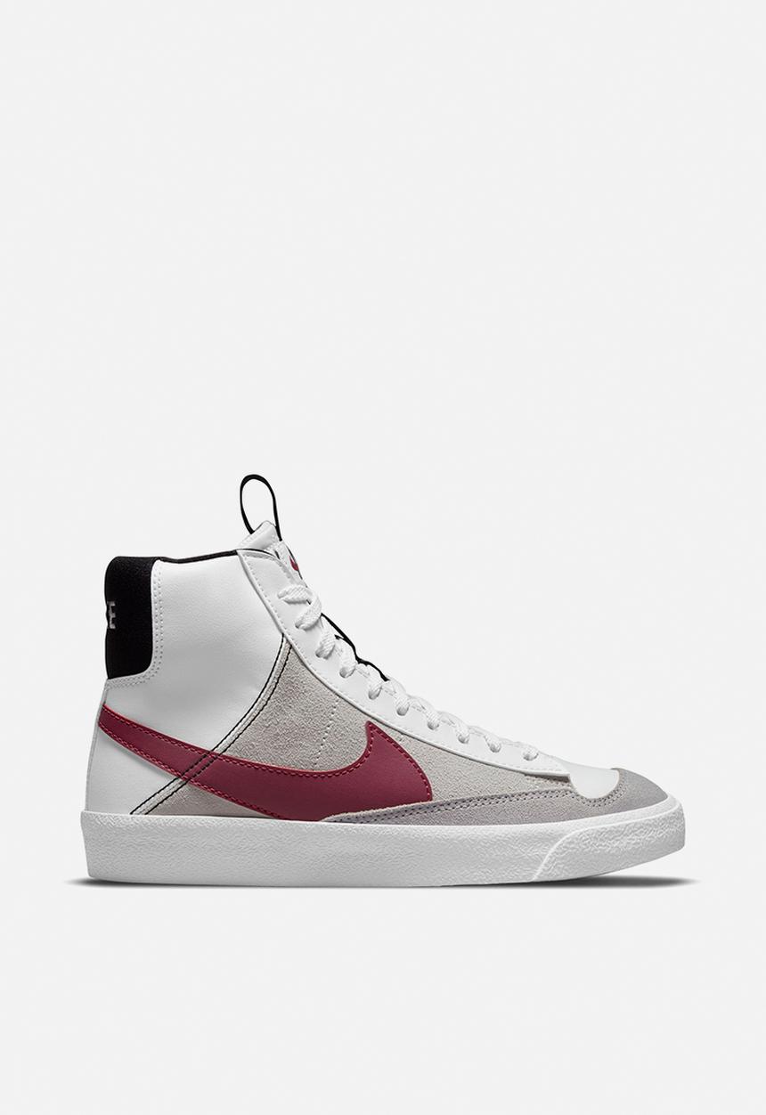 Nike - Kids Nike blazer mid '77 se d - white/rush maroon-black-summit white