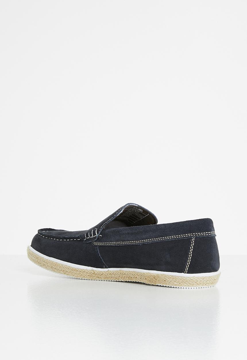 POLO - Damian suede espadrille - navy
