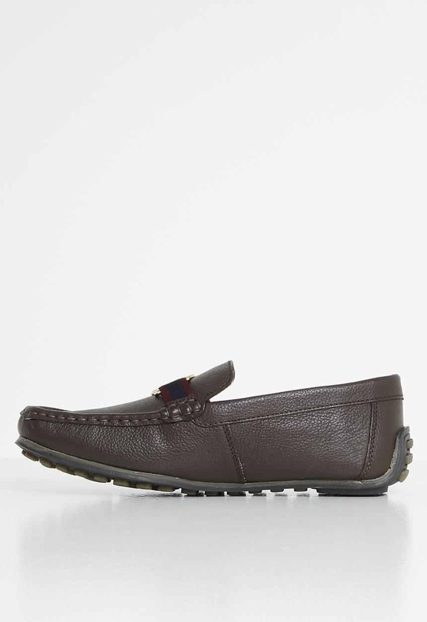 POLO - Devin leather moccassin - brown
