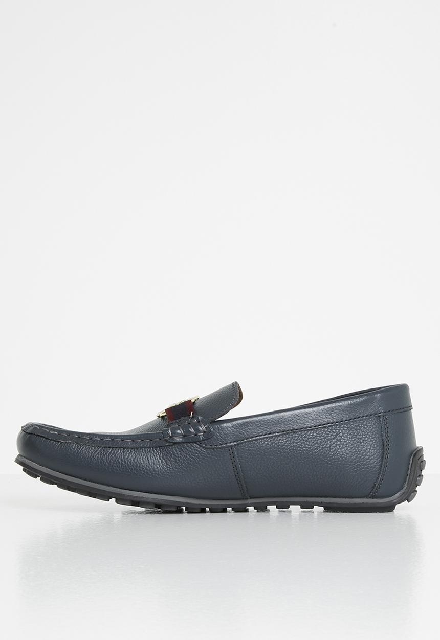 POLO - Devin leather moccassin - blue 